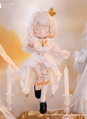 COME4FREE旗舰店.童话系列.黎明伊始娃衣12分OB11玩偶BJD裙衣