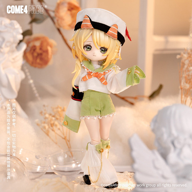 COME4FREE童话系列【丸子芥芥】12分娃衣OB11玩偶BJD裙子玩偶衣服
