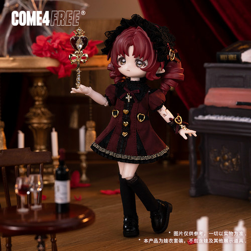 COME4FREE 日常系列【樱桃酒心颂】OB1112分BJD娃衣