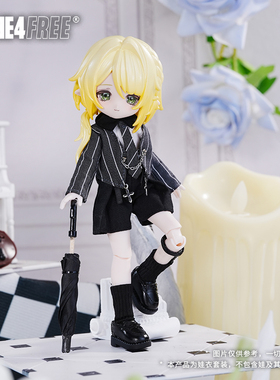 COME4FREE旗舰店.日常系列.放课定格娃衣OB11玩偶BJD裙子12分衣服