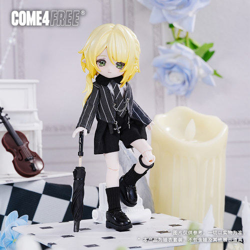 COME4FREE旗舰店.日常系列.放课定格娃衣OB11玩偶BJD裙子12分衣服