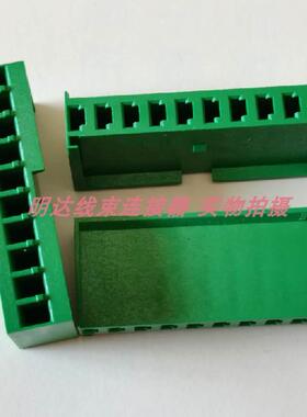 280594 TYCO/AMP/TE进口连接器10pin 3.96mm军绿色 原装进口