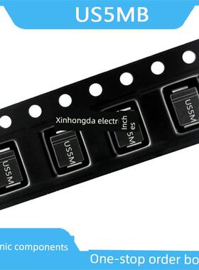 20个 US5MB SMB DO-214AA 丝印US5M 5A1000V 快速恢覆二极管 晶导