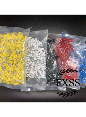 插针E0506欧式冷压端管形针型接线端子电线接头VE0506铜鼻子线耳