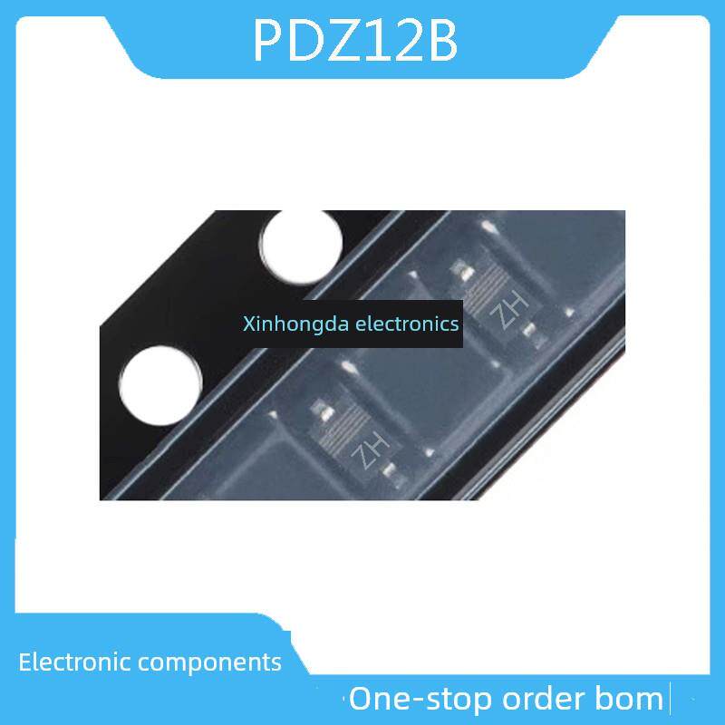 10个全新原装 丝印ZH PDZ12B SOD-323 12V贴片稳压二极管