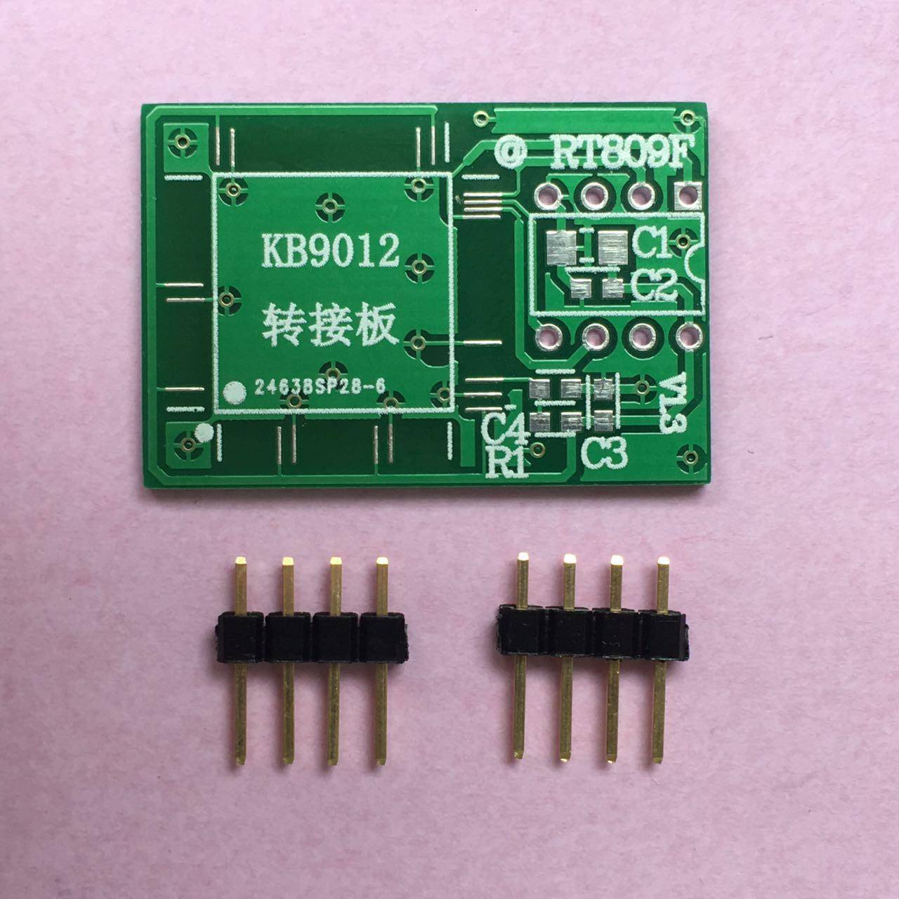 RT809F RT809HSE可选配件 KB9012离线读写转接板PCB 升级懒人版