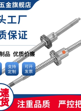 高精度直线导轨丝杆BTWE2505 2510 2525滚珠丝杠