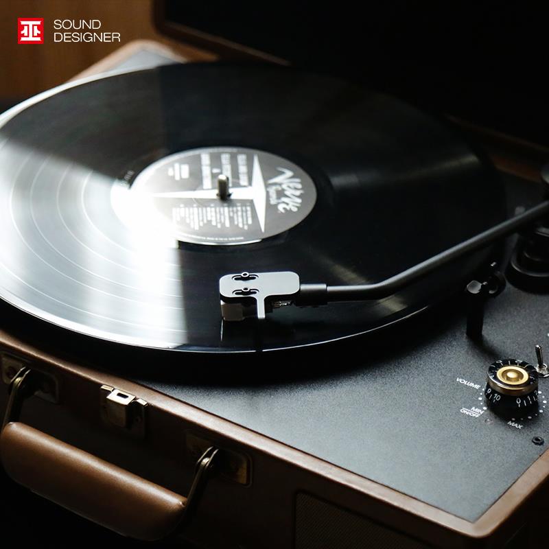 巫1900海上钢琴师留声机LP黑胶唱片机皮箱手提式充电便携式电唱机
