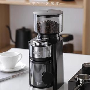 咖啡豆研磨机商用专业台式 110V电动磨豆机意式 磨粉器台灣美规欧规