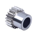 齿轮加工定做斜齿轮矿山减速箱玻璃机械齿形轮45 钢4模咬合直齿轮