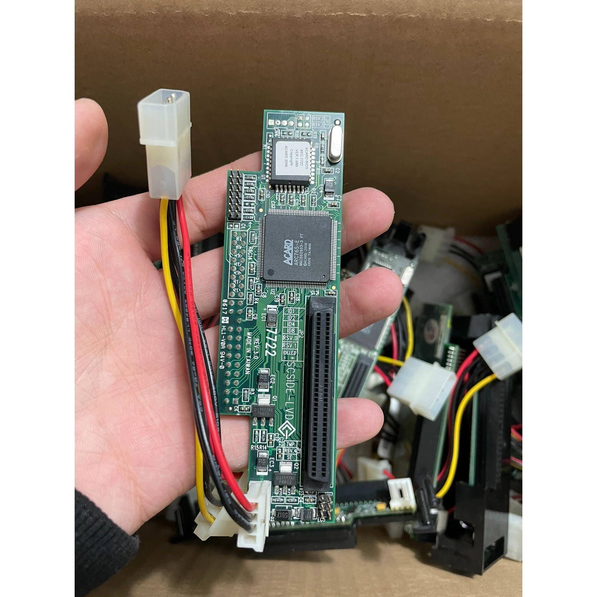 AEC-7722 IDE转SCSI 68针 转接卡 IDE转