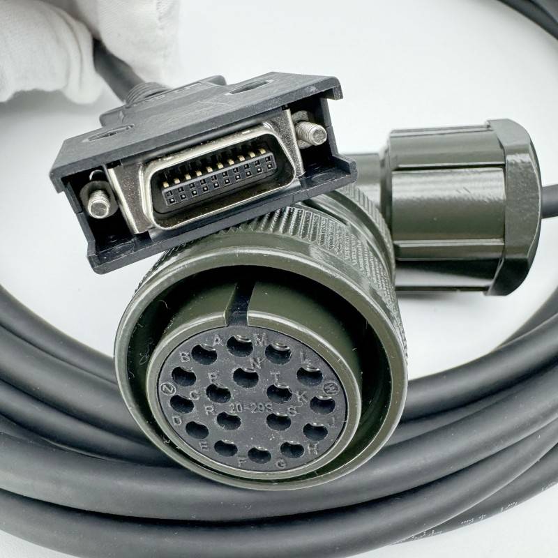 台达AB A2伺服电机绝对值编码器连接线ASD-CAEN1003 ASD-A2EN1005