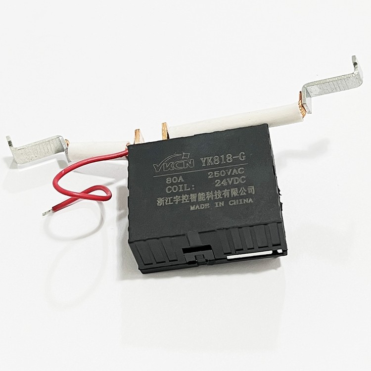 浙江禹通保磁继电器Yk818-G侧焊80A低功耗高寿命过压、欠压焊接Pc