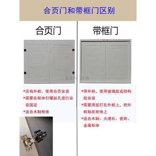 全铝合金柜门定制户外洗脸盆透气格栅百叶窗框架厨柜防水门板