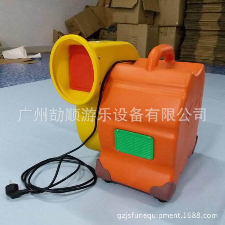商业型小风机充气滑梯风机1500W广告充气模型配套鼓风机可移动