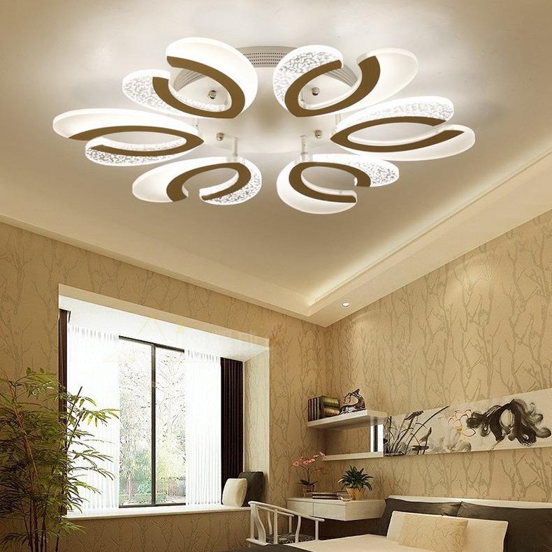 简约灯现代创意客厅灯北欧圆形led吸顶灯家用 大设计师卧室灯