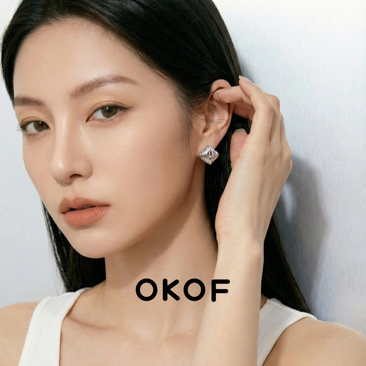 【沈梦辰同款】OKOF光影立方S925银耳钉女小众高级感耳环轻奢耳饰,饰品/流行首饰/时尚饰品新,银饰耳饰,淘宝优惠券,粉丝福利购,淘宝优惠卷