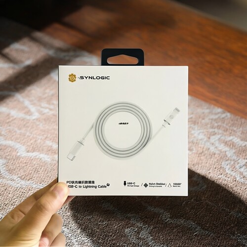 闪能m8PD快充USB-C转闪电线