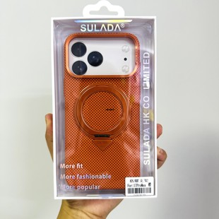 SULADA/苏拉达格耀支架手机壳适用于苹果17promax全包手机保护壳轻奢壳