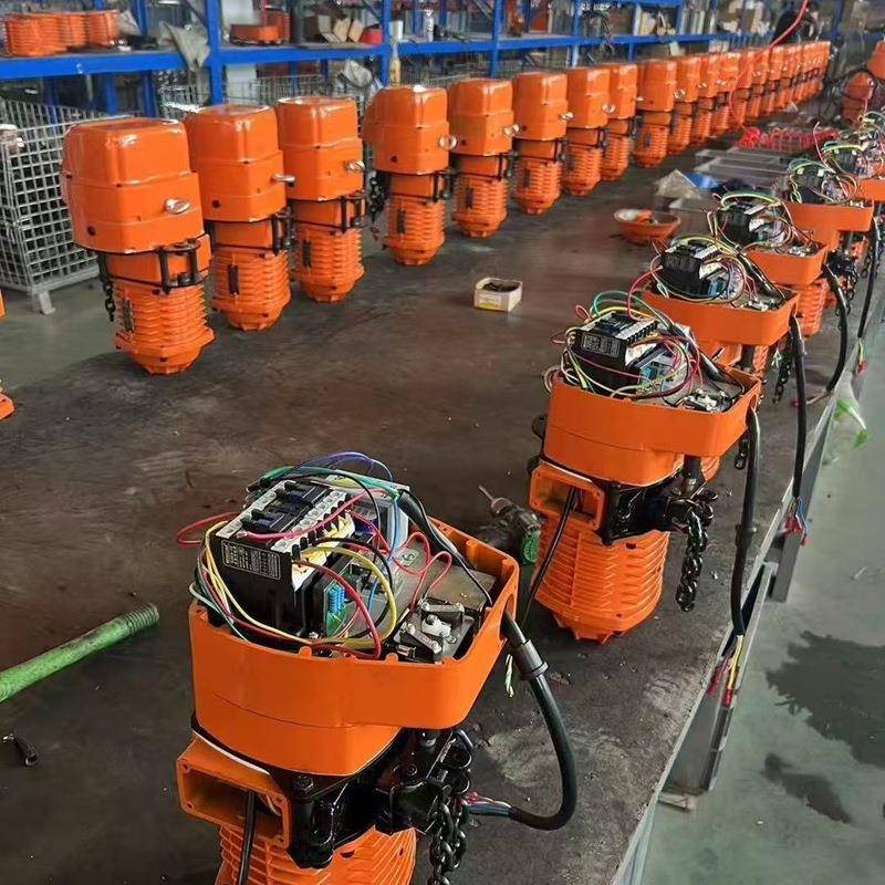 环链电动葫芦2吨5吨行吊仓库车间装运货物用电动单轨吊环链葫芦
