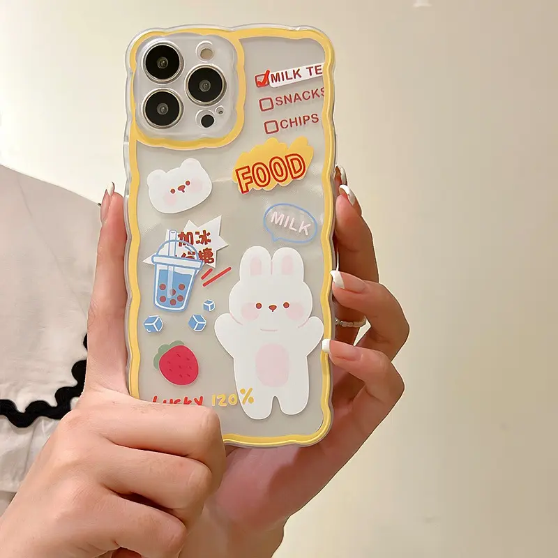 知泰适用15pro兔13/14大波浪xr78plus保护套