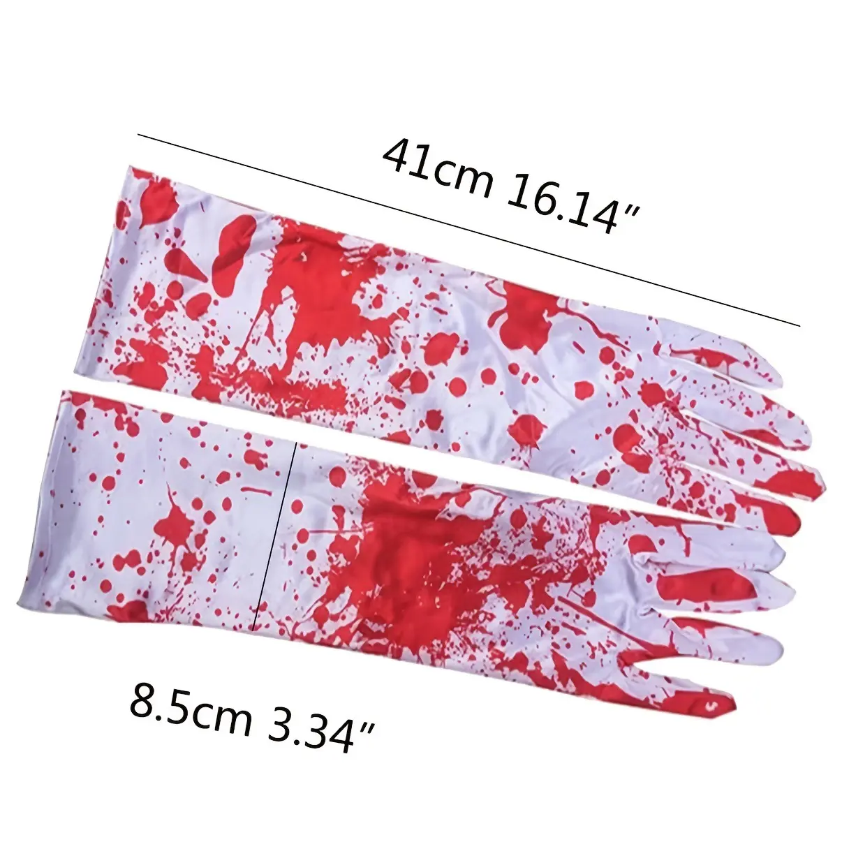 万圣节血袜手套化妆舞会道具血迹骨架袜子服饰