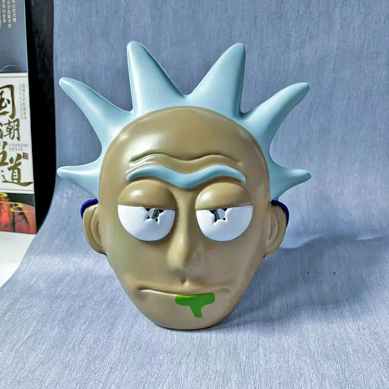 莫蒂和瑞克ri  morty教授面具万圣节动漫卡通os装扮装