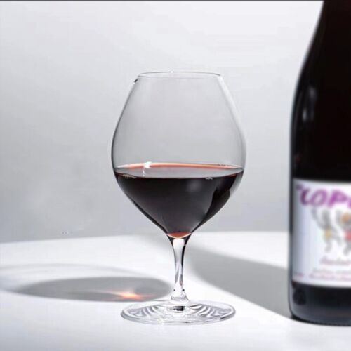 日式木村c硝子红酒杯 饭厅商用酒吧创意水晶玻璃葡萄酒杯高脚杯