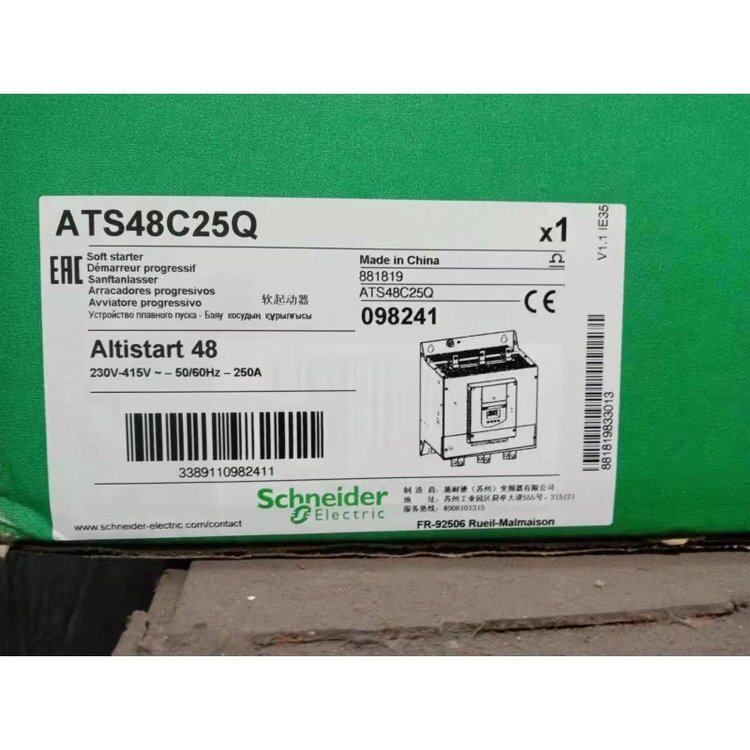 供应 ATS48软启动器 ATS48C17Q 超大的容量 17-1200A ATS48C17Y议