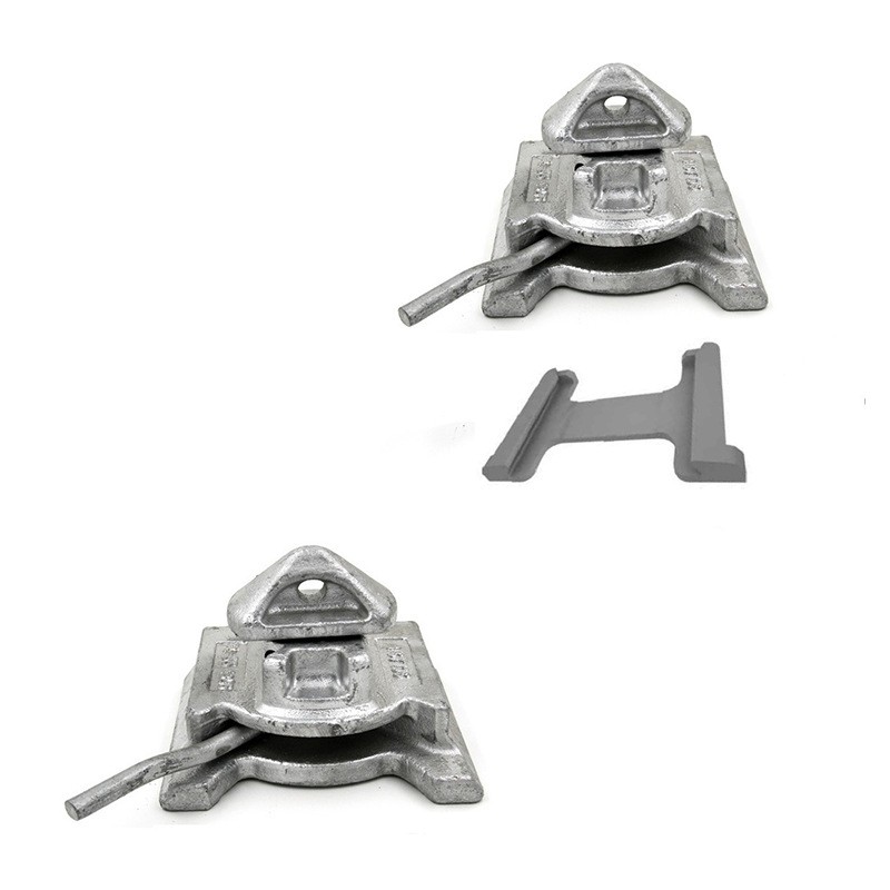 集装箱燕尾底锁 船舶绑扎件 45°55°燕尾底锁燕尾底座