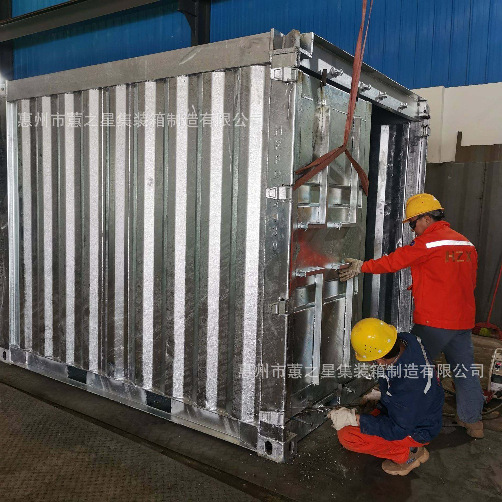 镀锌近海集装箱CCS证书DNV2.7-1近海集装箱近海吊篮氧气瓶架镀锌