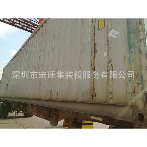 供应二手集装箱买卖 租赁 维修 40OT开顶适货标准箱