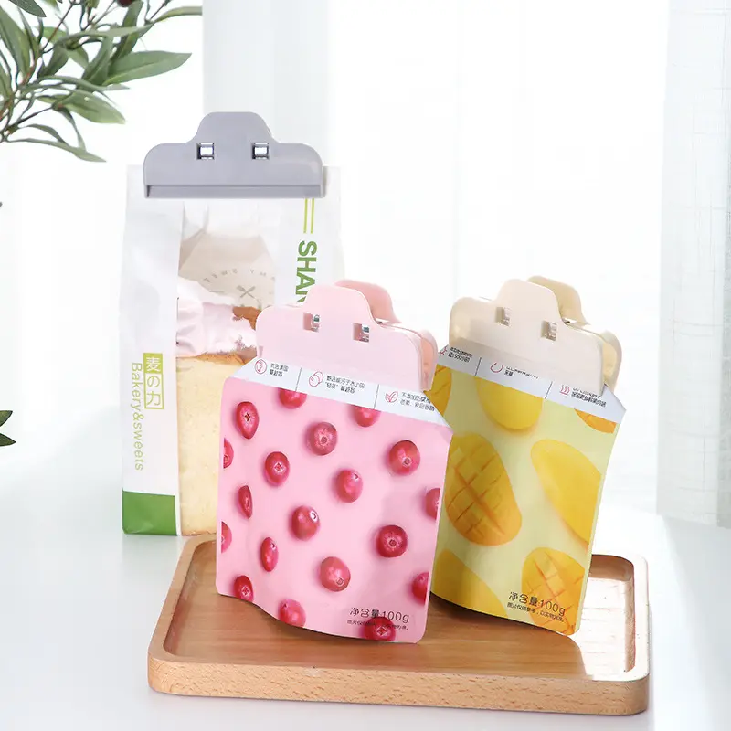 食品密封夹食物保鲜夹家用防潮塑料袋夹子大号封袋夹袋封口夹