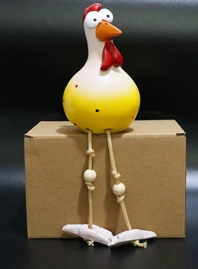 独立树脂工艺品小鸡组合母亲节树脂摆件工艺品直销