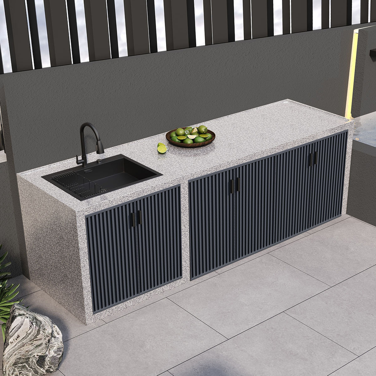 户外大理石洗手台洗菜水槽别墅花园洗手盆庭院岛台室外工作操作台,家装主材,水槽套餐,淘宝优惠券,粉丝福利购,淘宝优惠卷