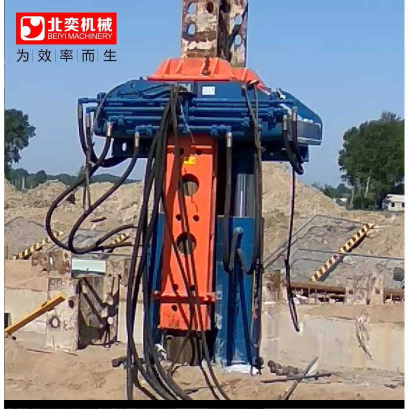快捷拔出H型钢机器 型钢起拔机 工法桩拔桩机