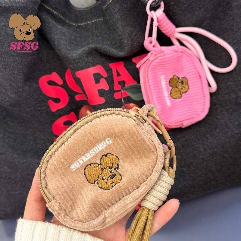 SFSG 2025年冬季新款潦草小狗耳机包