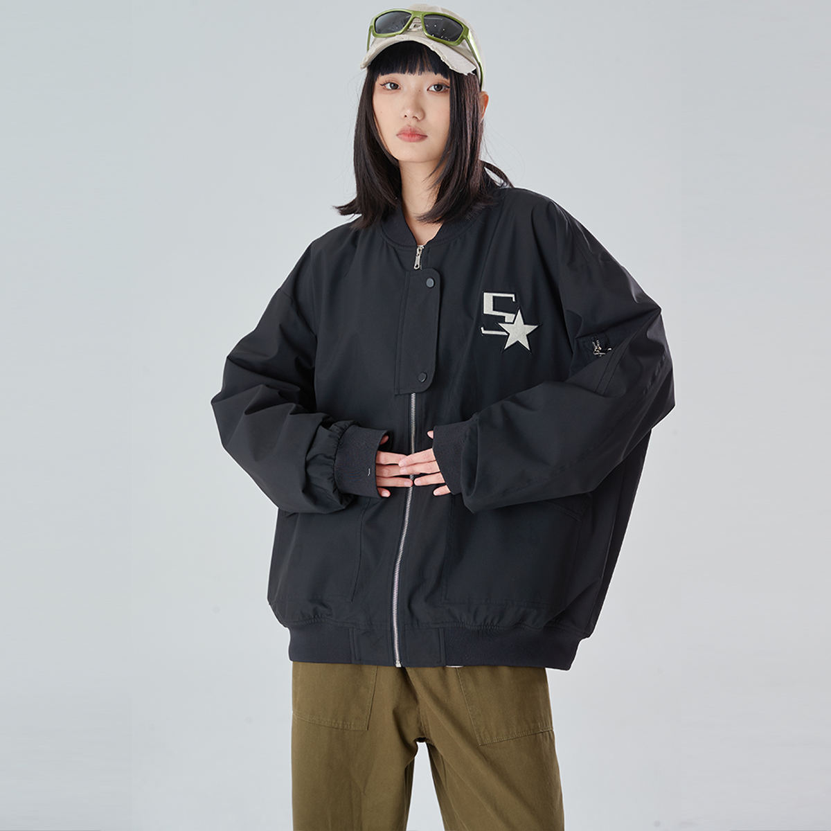 Sview派克服宽松ins潮牌春秋美式潮牌宽松夹克外套 男女同款