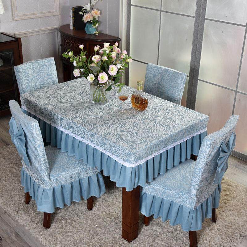 2025新款现代简约餐桌椅布艺套装全包一体加厚椅子套罩连体现代