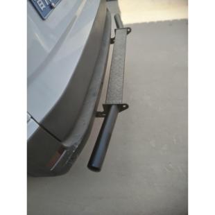 福田图雅诺吉象后加厚保险杆不锈钢踏板防撞护杠后护杠后上车踏板