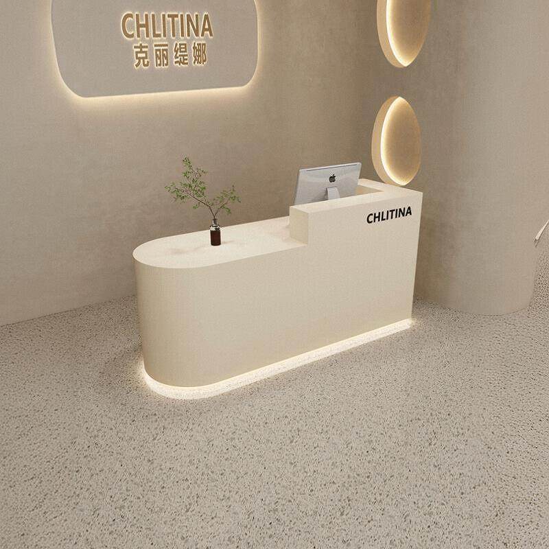 简易服装店收银柜台店铺小型美容院前台接待台女装店烤漆吧台桌柜,商业/办公家具,收银台,淘宝优惠券,粉丝福利购,淘宝优惠卷