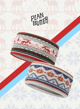 PLAN BUTTER 美利奴羊毛 运动头带 北欧设计 均码 健身