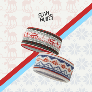 BUTTER 均码 美利奴羊毛 北欧设计 健身 运动头带 PLAN