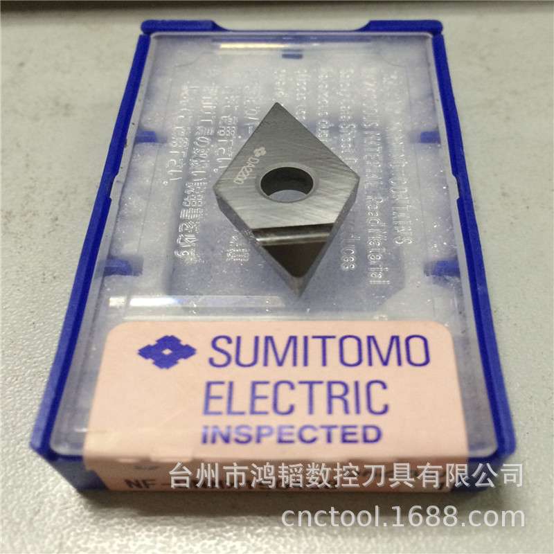 销售住友金刚石车刀片NF-DNMX150408 DA2200 CNC机床加工PCD刀头