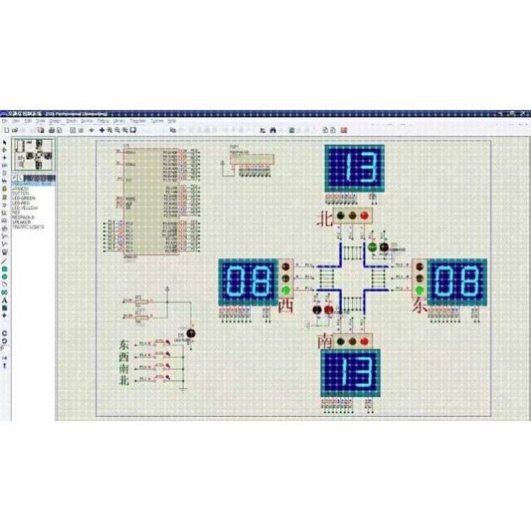 单片机仿真设计Proteus仿真51单片机设计stm32设计开发程序讲解