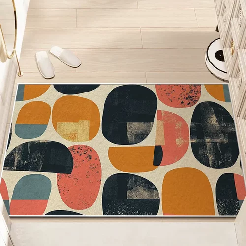 浴室吸水地垫卫生间防滑垫厕所脚垫进门垫入户门垫加厚仿羊绒地垫