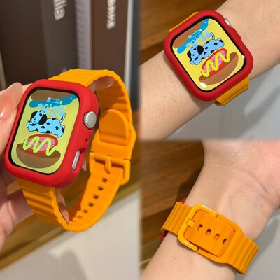 适用华为FIT4新款Fit3手表波浪柔软液态硅胶表带WatchFit4Pro软壳运动腕带智能华为Fit3代夏天透气男女高级感