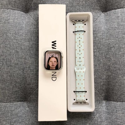 适用iWatchs11新款华为Fit5细款韩女波点果冻TPU表带applewatchs10S98se女款FIT4/3小米10Pro红米watch65高级