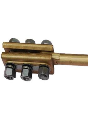 JL03-2005接触线中心锚结线夹II型金属锻造冲压中心锚结线夹