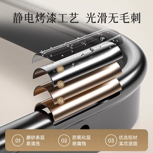 不锈钢袜子晾晒架家用凉婴儿袜子铝合金晾衣架阳台防风晒袜子神器